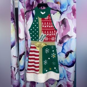 Cute Christmas Sweater Dress